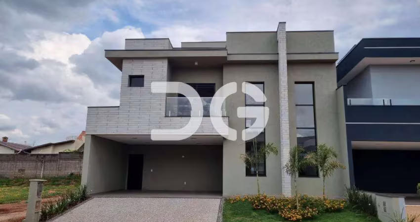 Casa à venda em paulínia, parque brasil 500, com 4 quartos, com 245 m², royal garden