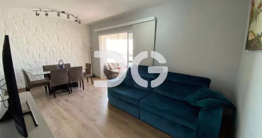 Apartamento à venda em campinas, jardim brasil, com 3 quartos, com 95 m², edifício morada viverdi