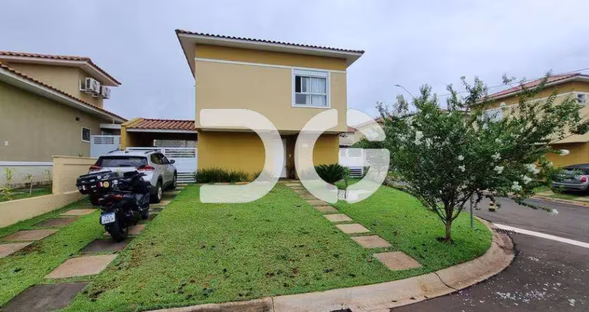 Casa à venda em paulínia, betel, com 3 suítes, com 135 m², condomínio porto alegre residencial