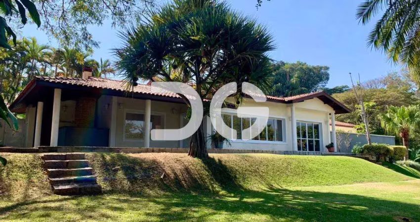 Casa para alugar em campinas, sítios de recreio gramado, com 5 quartos, com 540 m²