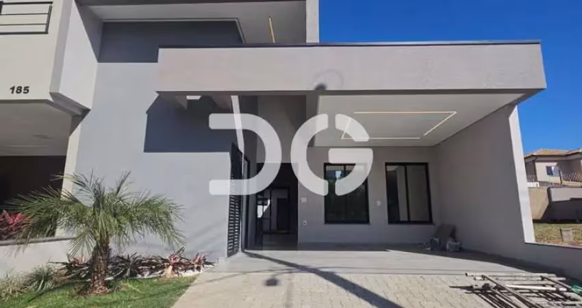 Casa à venda em paulínia, parque brasil 500, com 3 suítes, com 140 m², jardim dos lírios residencial