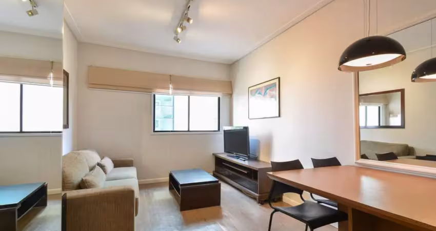 Apartamento tipo para venda em jardim paulista com 1 quarto, sendo 1 suíte, 50m²