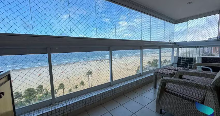 Apartamento com 3 dormitórios à venda, 91 m² por r$ 1.350.000,00 - vila guilhermina - praia grande/sp