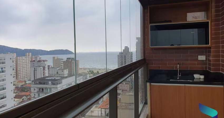 Apartamento com 2 dormitórios à venda, 96 m² por R$ 860.000,00 - Vila Guilhermina - Praia Grande/SP