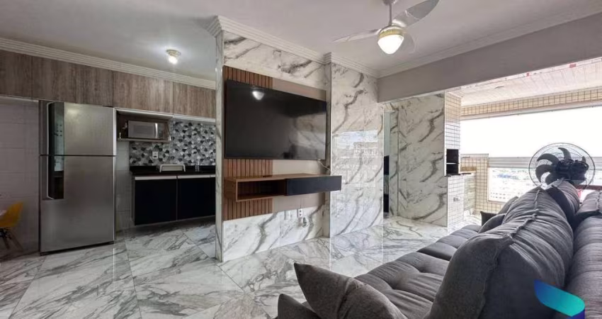 Apartamento com 2 dormitórios à venda, 88 m² por R$ 570.000,00 - Aviação - Praia Grande/SP