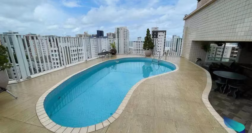 Cobertura com 4 dormitórios à venda, 328 m² por R$ 2.800.000,00 - Vila Guilhermina - Praia Grande/SP