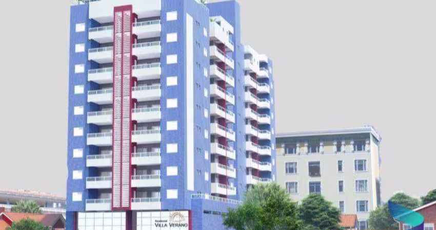 Apartamento com 1 dormitório à venda, 47 m² por R$ 316.210,00 - Vila Guilhermina - Praia Grande/SP