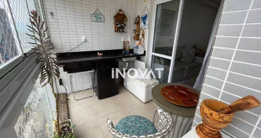 Apartamento com 2 dormitórios à venda, 68 m² por R$ 510.000,00 - Caiçara - Praia Grande/SP