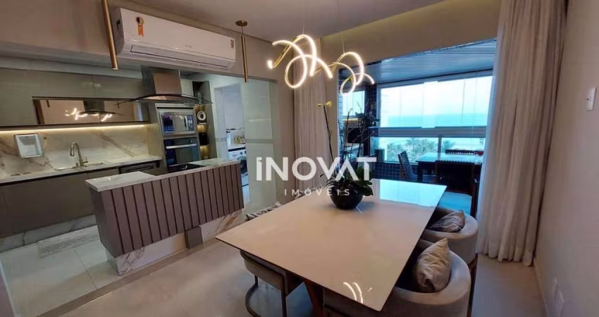 Apartamento com 3 dormitórios à venda, 117 m² por R$ 1.450.000,00 - Canto do Forte - Praia Grande/SP