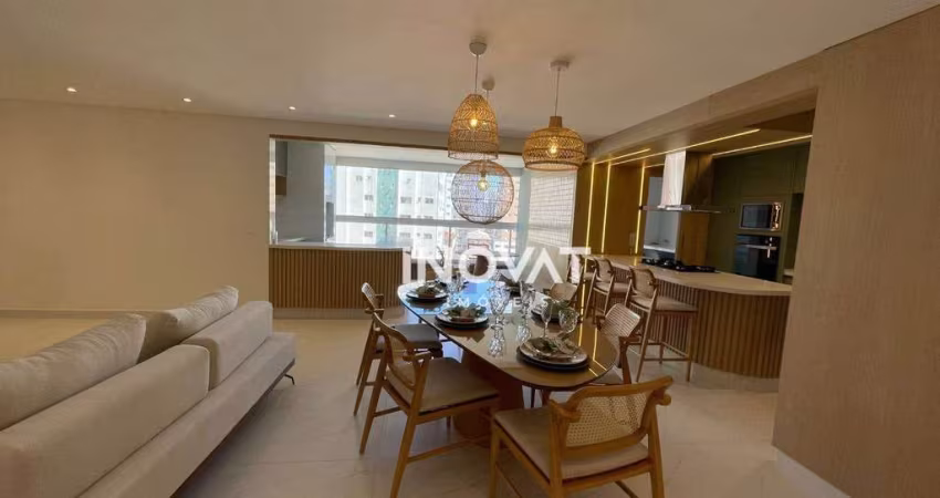 Apartamento com 3 dormitórios à venda, 148 m² por R$ 1.177.000,00 - Aviação - Praia Grande/SP