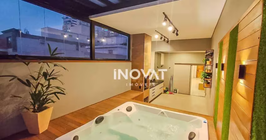 Cobertura com 3 dormitórios à venda, 158 m² por R$ 1.810.000,00 - Pompéia - Santos/SP