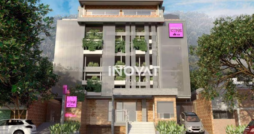 Apartamento com 1 dormitório à venda, 55 m² por R$ 380.000,00 - Canto do Forte - Praia Grande/SP