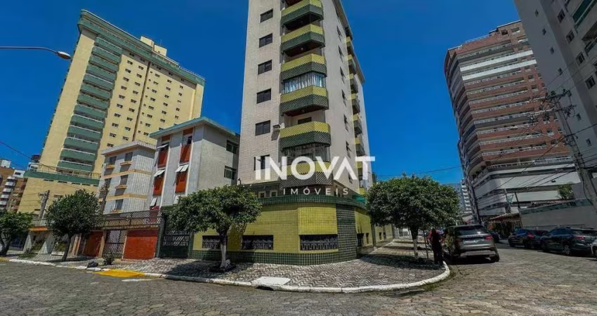 Apartamento com 1 dormitório à venda, 42 m² por R$ 280.000,00 - Vila Guilhermina - Praia Grande/SP