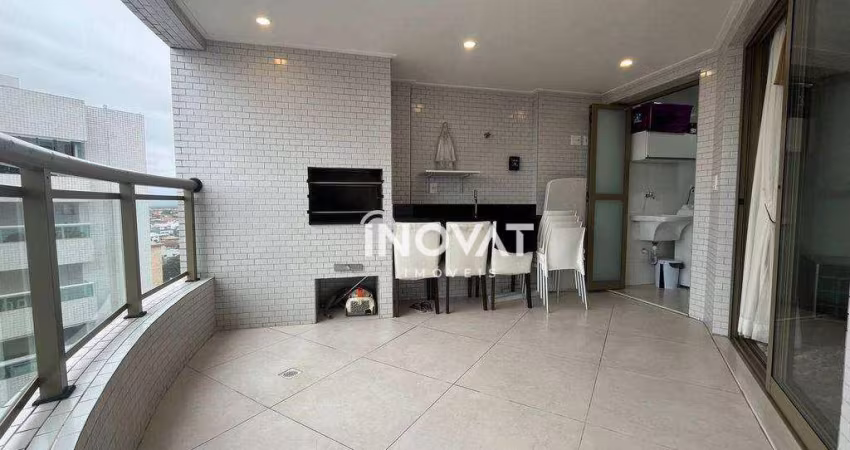 Apartamento com 2 dormitórios à venda, 94 m² por R$ 660.000,00 - Canto do Forte - Praia Grande/SP