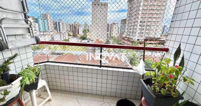 Apartamento com 2 dormitórios à venda, 96 m² por R$ 500.000,00 - Boqueirão - Praia Grande/SP