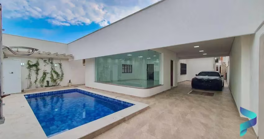 Casa com 3 dormitórios à venda, 180 m² por r$ 3.000.000,00 - canto do forte - praia grande/sp