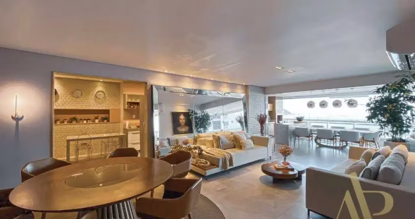 Apartamento com 4 dormitórios à venda, 250 m² por r$ 4.300.000,00 - canto do forte - praia grande/sp