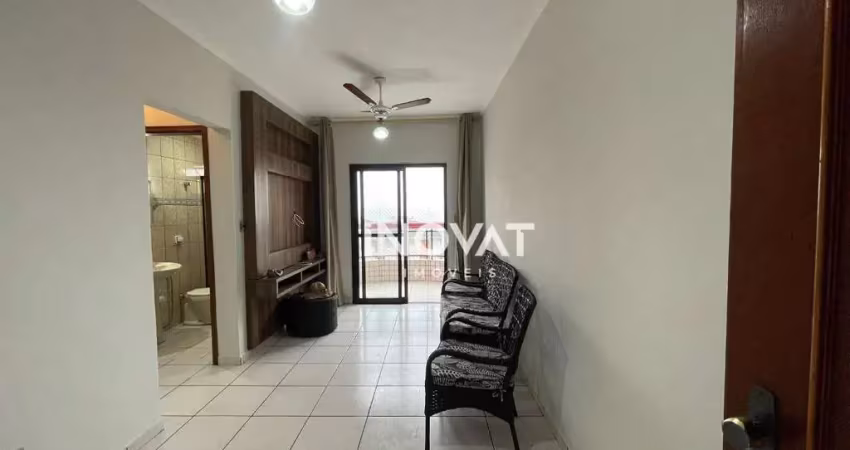 Apartamento com 1 dormitório à venda, 56 m² por r$ 320.000,00 - tupi - praia grande/sp