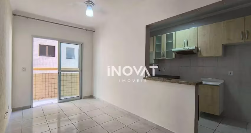 Apartamento com 1 dormitório à venda, 42 m² por r$ 299.900,00 - vila guilhermina - praia grande/sp