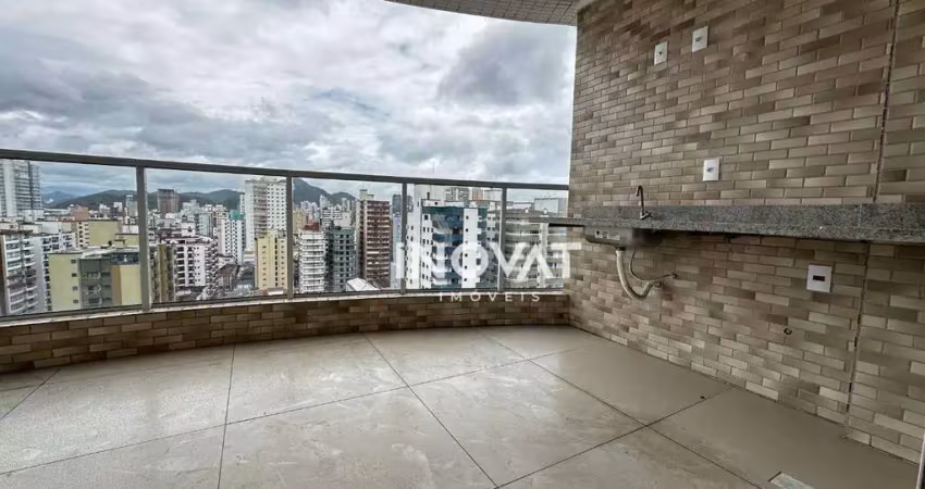 Apartamento com 3 dormitórios à venda, 109 m² por r$ 1.042.000,00 - vila guilhermina - praia grande/sp