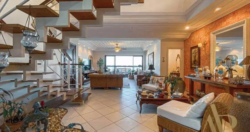 Cobertura com 4 dormitórios à venda, 307 m² por r$ 2.650.000,00 - balneário flórida - praia grande/sp