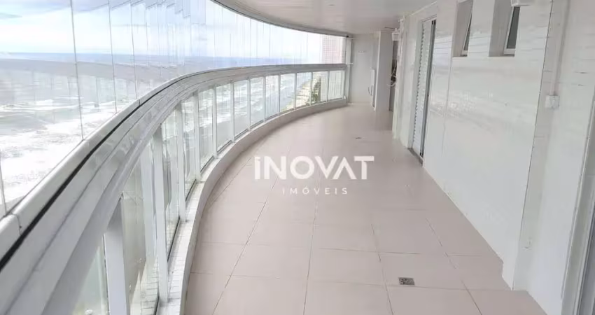 Apartamento com 3 dormitórios à venda, 206 m² por r$ 1.800.000,00 - caiçara - praia grande/sp