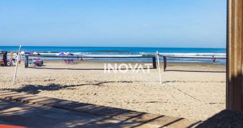 Apartamento com 2 dormitórios para alugar por r$ 4.500,00/mês - canto do forte - praia grande/sp