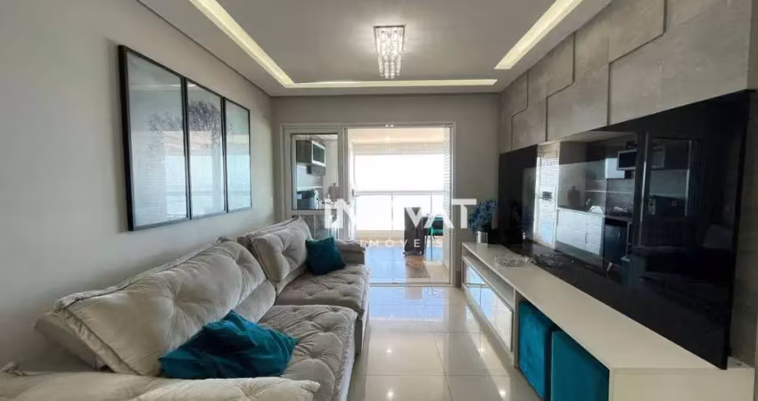 Apartamento alto padrão vista panorâmica do mar com 4 dormitórios à venda, 115 m² por r$ 1.650.000 - boqueirão - praia grande/sp