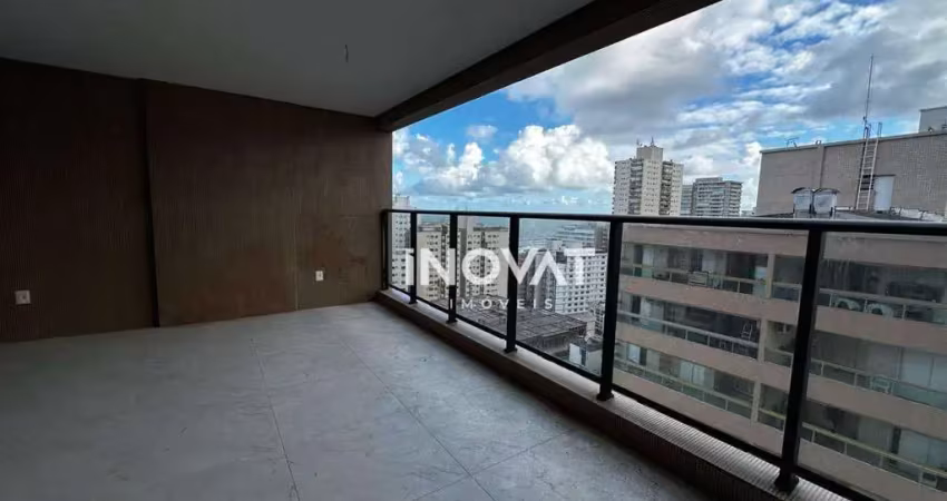 Apartamento com 3 dormitórios à venda, 135 m² por r$ 1.060.000,00 - aviação - praia grande/sp