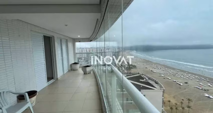Apartamento com 3 dormitórios vista panorâmica do mar-à venda, 111 m² por r$ 1.587.000 - boqueirão - praia grande/sp