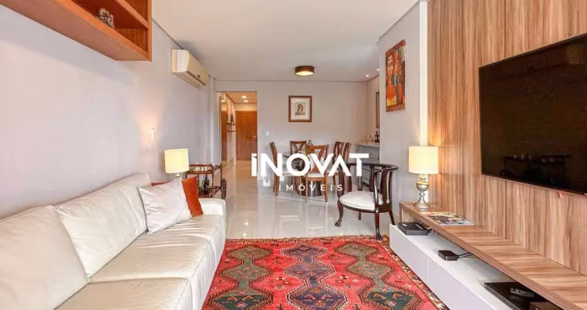 Apartamento com 3 dormitórios à venda, 148 m² por r$ 2.300.000,00 - canto do forte - praia grande/sp