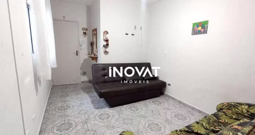 Apartamento com 1 dormitório à venda, 47 m² por r$ 180.000,00 - vila assunção - praia grande/sp