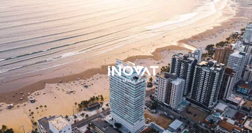 Apartamento com 3 dormitórios à venda, 193 m² por r$ 4.300.000,00 - canto do forte - praia grande/sp