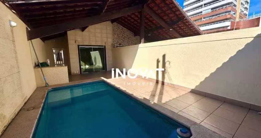 Casa com 3 dormitórios à venda, 112 m² por r$ 750.000,00 - vila guilhermina - praia grande/sp