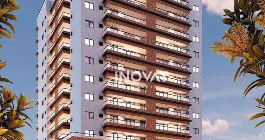 Apartamento com 2 dormitórios à venda, 89 m² por r$ 556.000,00 - canto do forte - praia grande/sp