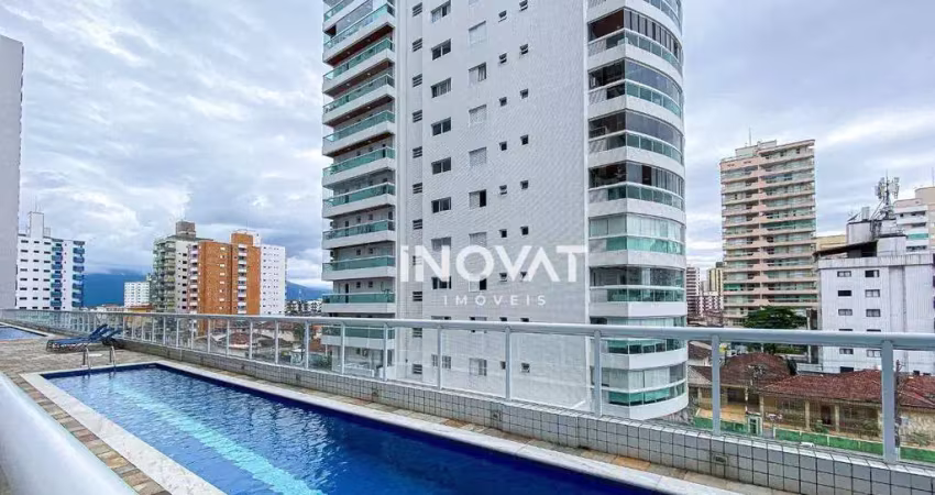 Apartamento com 2 dormitórios à venda, 100 m² por r$ 699.000,00 - tupi - praia grande/sp