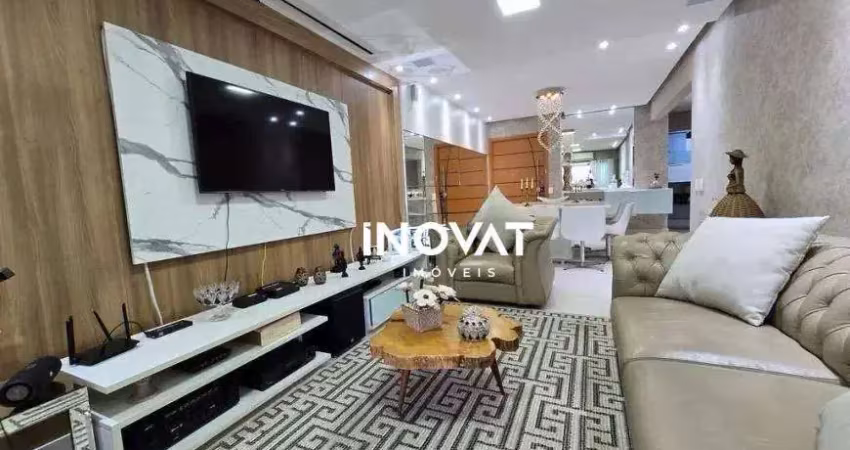Apartamento com 3 dormitórios à venda, 149 m² por r$ 1.930.000,00 - canto do forte - praia grande/sp