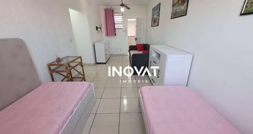 Kitnet com 1 dormitório à venda, 46 m² por r$ 230.000,00 - vilamar - praia grande/sp