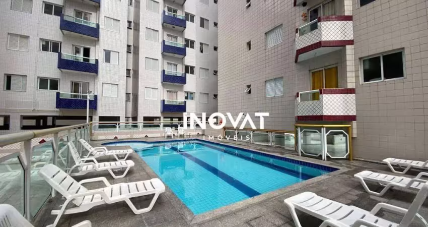 Apartamento com 2 dormitórios à venda, 55 m² por r$ 375.000,00 - mirim - praia grande/sp