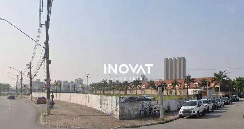 Terreno à venda, 6000 m² por r$ 90.000.000,00 - mirim - praia grande/sp