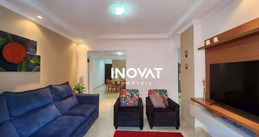 Apartamento com 2 dormitórios à venda, 113 m² por r$ 550.000,00 - canto do forte - praia grande/sp