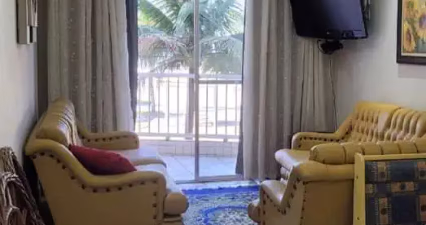 Apartamento de 80m² frente mar com sacada e vista panorâmica para o mar