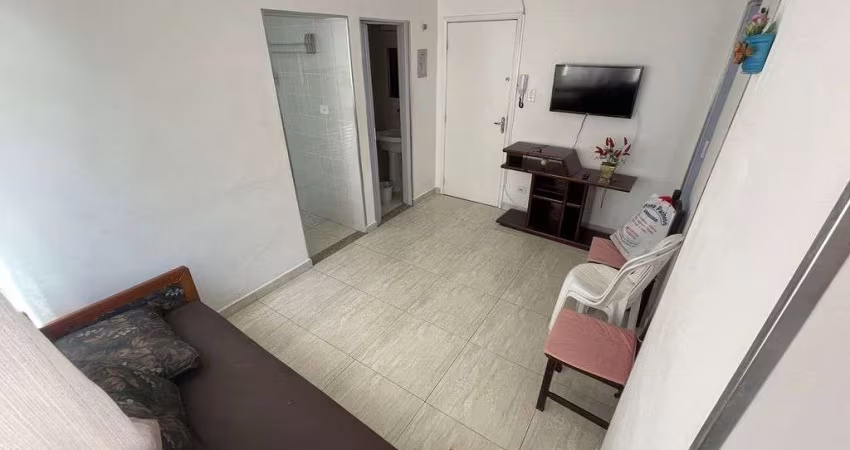 Oportunidade Incrível! Apto Mobiliado 1 Dorm - Frente Mar na Guilhermina