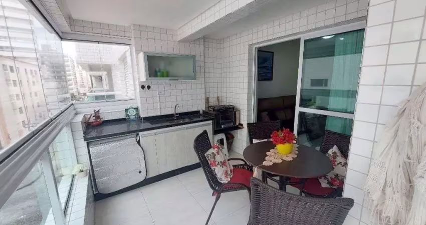 Apartamento de 3 dormitórios sendo 2 suítes á 140m da praia na aviação - pg!