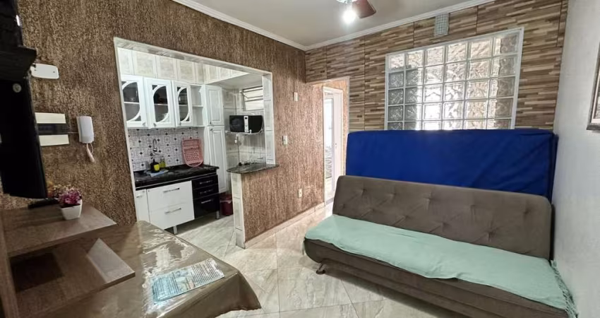 Oportunidade: Kitnet com Vista para o Mar na Vila Guilhermina, Praia Grande - SP