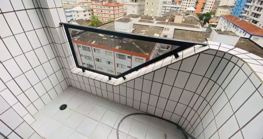 Apartamento 01 dormitório vista mar no Boqueirão em Praia Grande