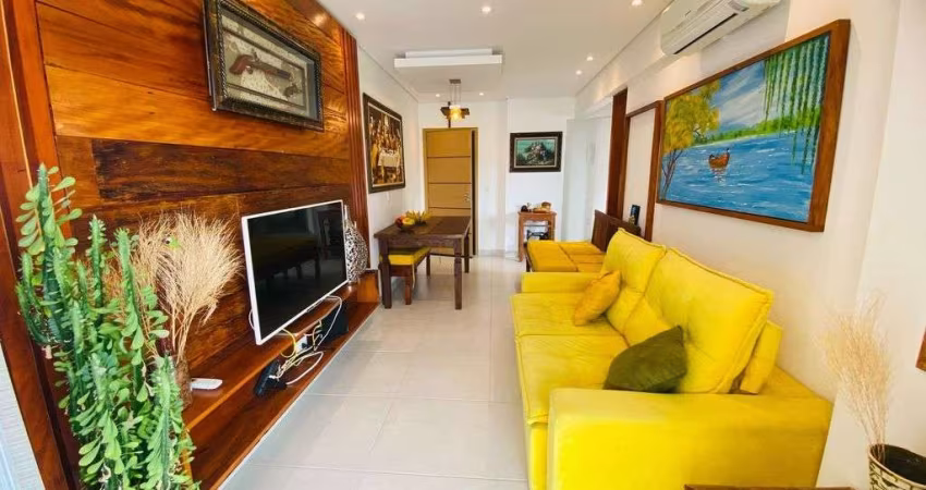 Apartamento 2 Dormitórios, sendo 01 suíte, VISTA MAR na Vila Caiçara.
