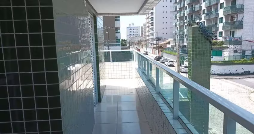 Apartamento novo 2 dorm 1 suíte 400 metros da praia guilhermina praia grande