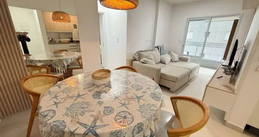 Apartamento mobiliado vista mar de 1 suíte no boqueirão – praia grande | sp