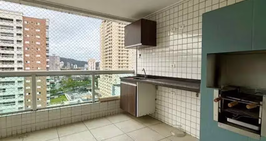 Apartamento 2 dorm 1 suíte sacada gourmet no canto do forte em praia grande/sp